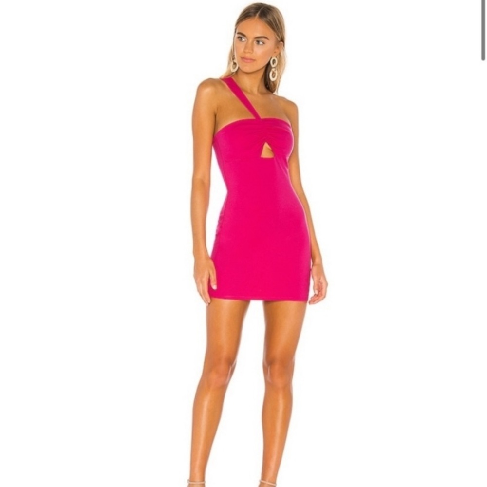 REVOLVE Superdown Hot Pink Dress Size Small